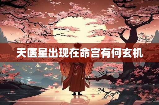 天医星出现在命宫有何玄机