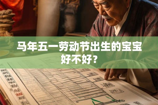 马年五一劳动节出生的宝宝好不好？