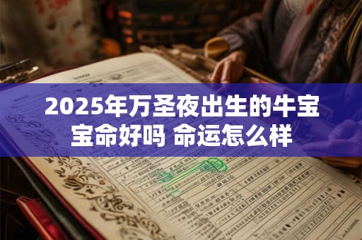 2025年万圣夜出生的牛宝宝命好吗 命运怎么样