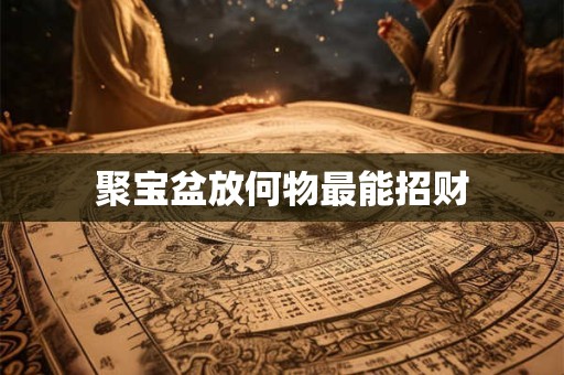 聚宝盆放何物最能招财