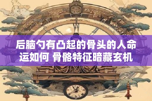 后脑勺有凸起的骨头的人命运如何 骨骼特征暗藏玄机