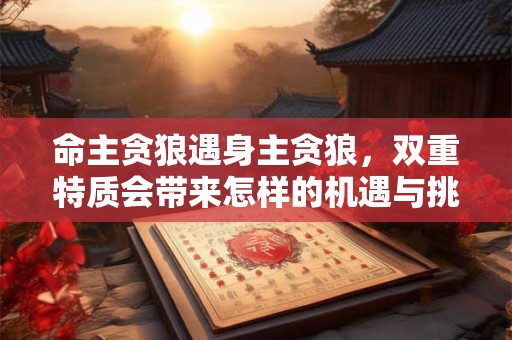 命主贪狼遇身主贪狼，双重特质会带来怎样的机遇与挑战