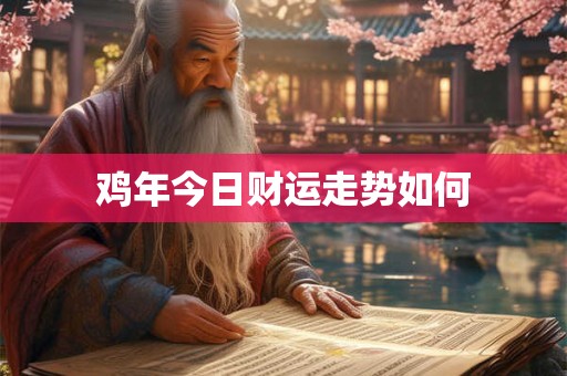 鸡年今日财运走势如何