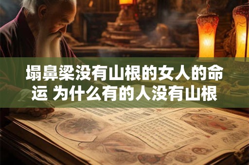 塌鼻梁没有山根的女人的命运 为什么有的人没有山根
