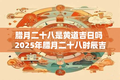 腊月二十八是黄道吉日吗 2025年腊月二十八时辰吉凶一览表