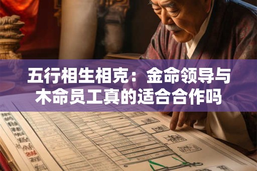 五行相生相克：金命领导与木命员工真的适合合作吗