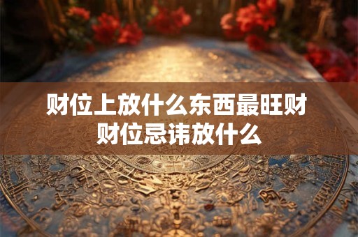 财位上放什么东西最旺财 财位忌讳放什么 财位上放什么东西最旺财 财位忌讳放什么