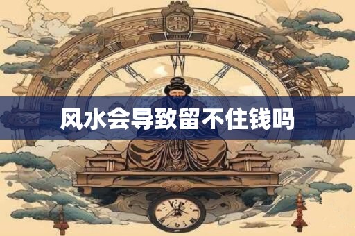 风水会导致留不住钱吗