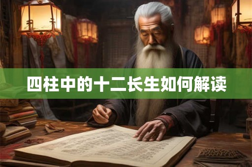 四柱中的十二长生如何解读
