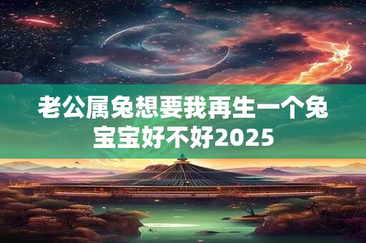 老公属兔想要我再生一个兔宝宝好不好2025