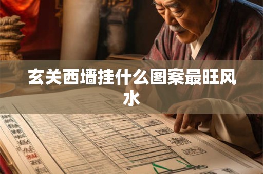 玄关西墙挂什么图案最旺风水