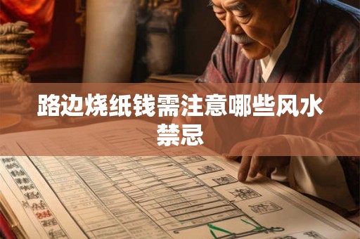 路边烧纸钱需注意哪些风水禁忌