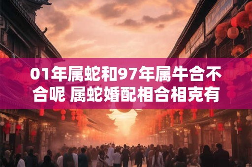 01年属蛇和97年属牛合不合呢 属蛇婚配相合相克有哪些呢