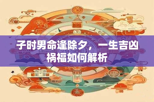 子时男命逢除夕，一生吉凶祸福如何解析