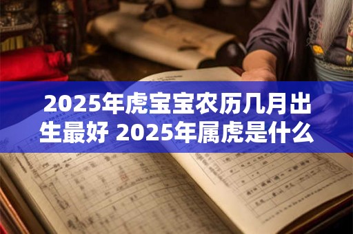 2025年虎宝宝农历几月出生最好 2025年属虎是什么命
