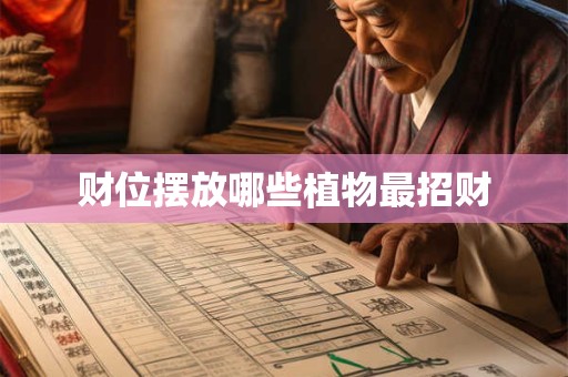 财位摆放哪些植物最招财