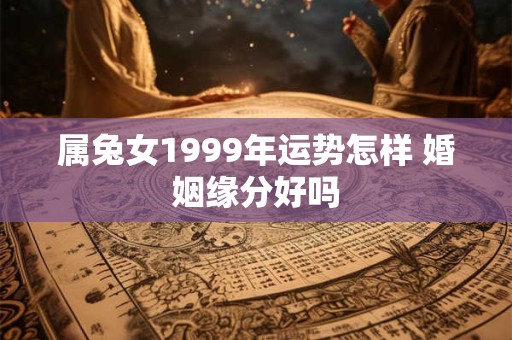 属兔女1999年运势怎样 婚姻缘分好吗