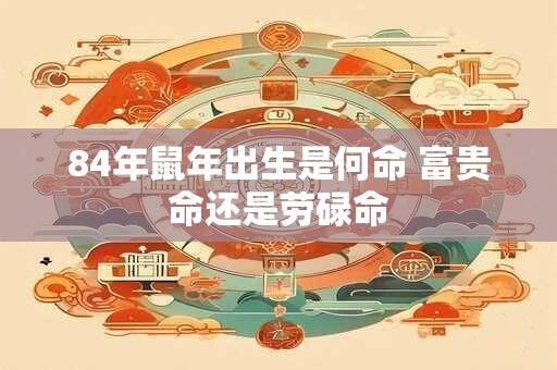 84年鼠年出生是何命 富贵命还是劳碌命