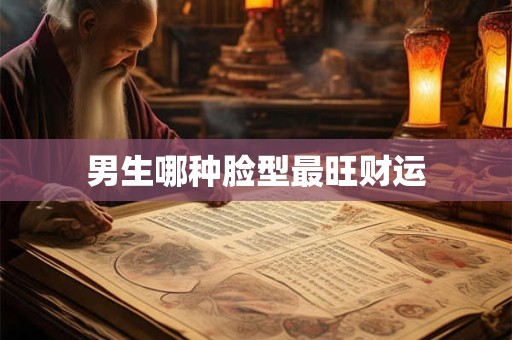 男生哪种脸型最旺财运