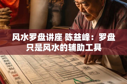 风水罗盘讲座 陈益峰：罗盘只是风水的辅助工具