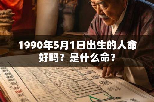 1990年5月1日出生的人命好吗？是什么命？