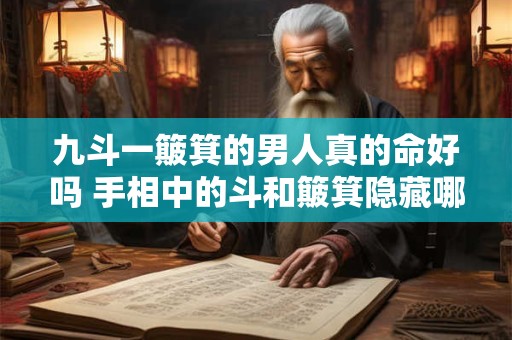 九斗一簸箕的男人真的命好吗 手相中的斗和簸箕隐藏哪些玄机