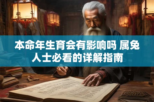本命年生育会有影响吗 属兔人士必看的详解指南