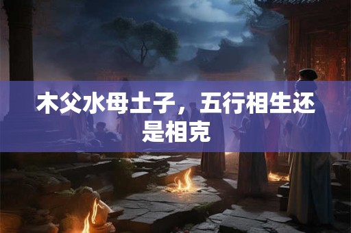 木父水母土子，五行相生还是相克