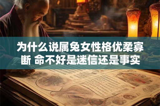 为什么说属兔女性格优柔寡断 命不好是迷信还是事实