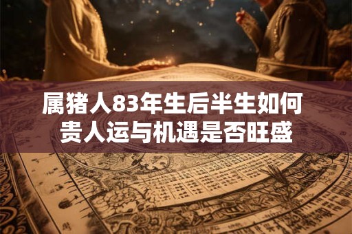 属猪人83年生后半生如何 贵人运与机遇是否旺盛
