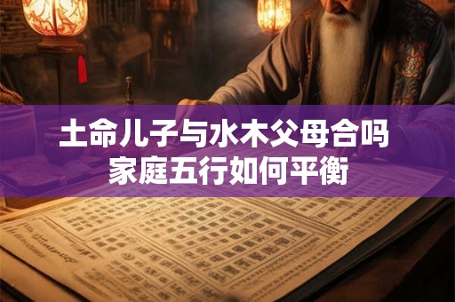 土命儿子与水木父母合吗 家庭五行如何平衡