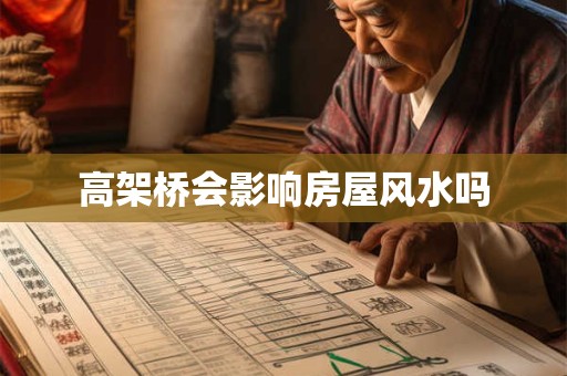 高架桥会影响房屋风水吗
