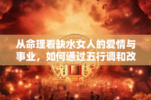 从命理看缺水女人的爱情与事业，如何通过五行调和改善命运