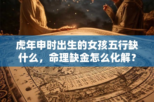 虎年申时出生的女孩五行缺什么，命理缺金怎么化解？
