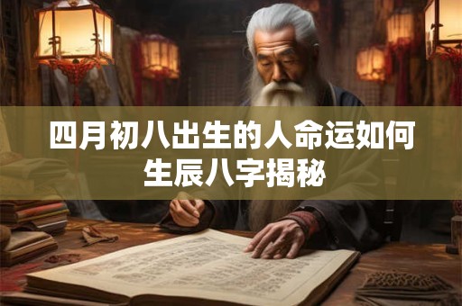 四月初八出生的人命运如何 生辰八字揭秘
