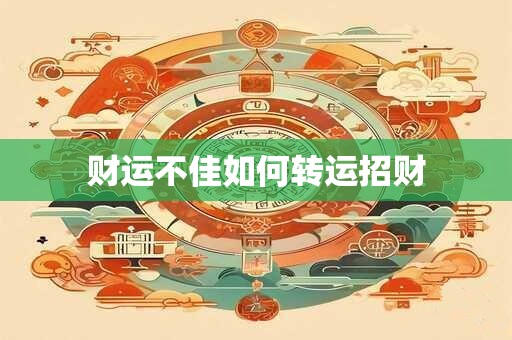 财运不佳如何转运招财