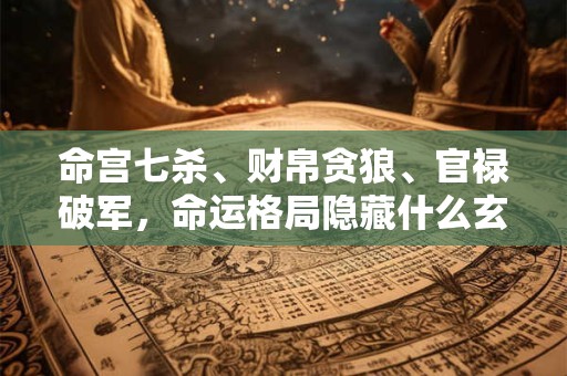 命宫七杀、财帛贪狼、官禄破军，命运格局隐藏什么玄机