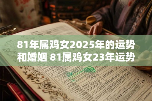 81年属鸡女2025年的运势和婚姻 81属鸡女23年运势婚姻如何