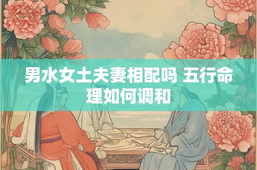 男水女土夫妻相配吗 五行命理如何调和