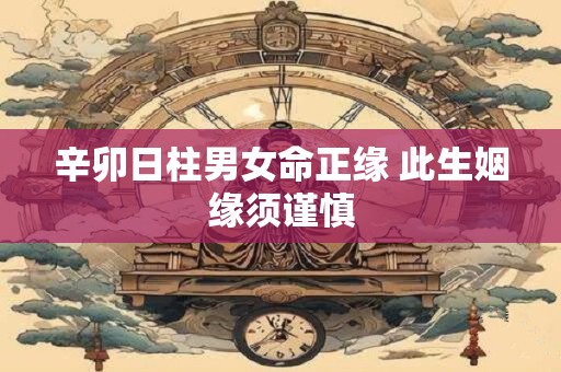 辛卯日柱男女命正缘 此生姻缘须谨慎