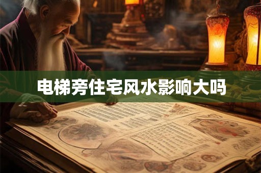 电梯旁住宅风水影响大吗