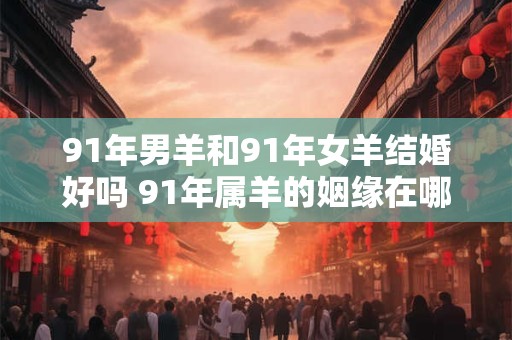 91年男羊和91年女羊结婚好吗 91年属羊的姻缘在哪年