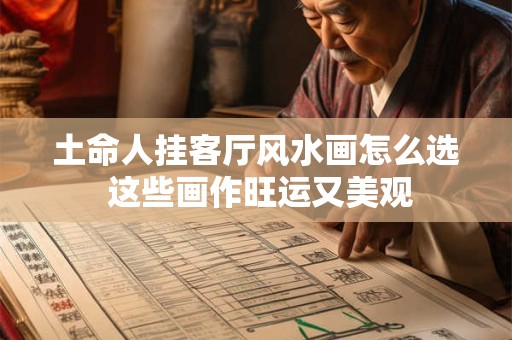 土命人挂客厅风水画怎么选 这些画作旺运又美观