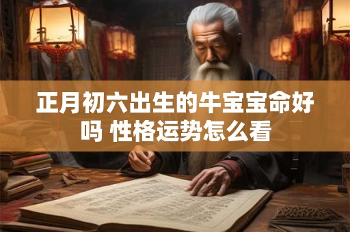 正月初六出生的牛宝宝命好吗 性格运势怎么看