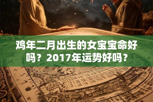 鸡年二月出生的女宝宝命好吗？2017年运势好吗？