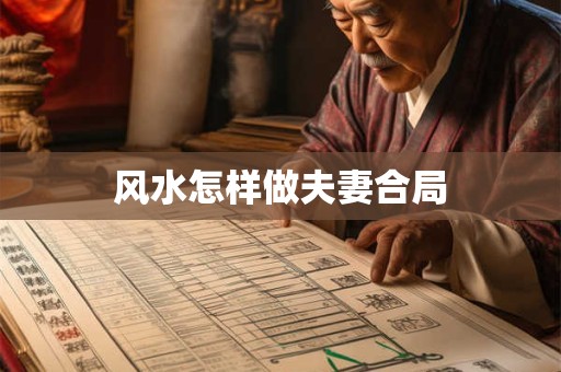 风水怎样做夫妻合局