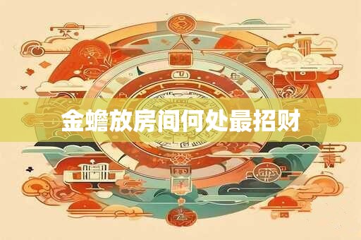 金蟾放房间何处最招财