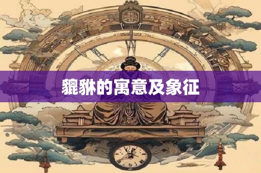 貔貅的寓意及象征