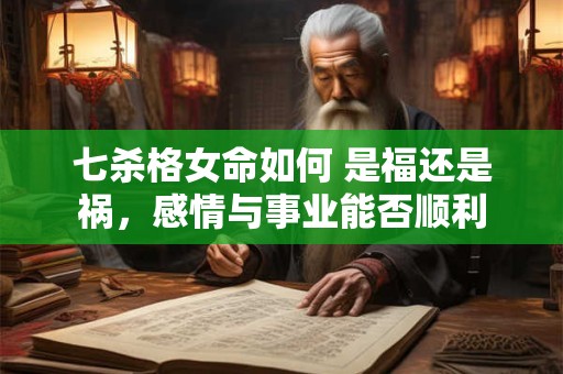 七杀格女命如何 是福还是祸，感情与事业能否顺利