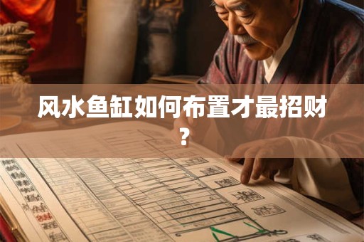 风水鱼缸如何布置才最招财？